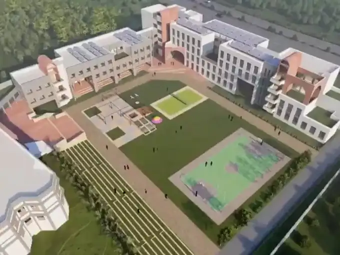 cm rise school with modern amenities: Madhya Pradesh CM Rise School : cm  rise school being built in mp with modern amenities like smart classes play  ground and science lab : स्मार्ट