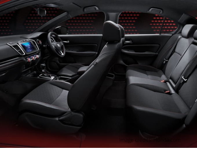 Honda City Hybrid seats 