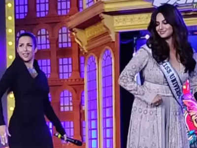 Video: मिस यूनिवर्स Harnaaz Sandhu ने छैया छैया गाने पर Malaika Arora को दी टक्कर, फैंस ने पूछा- कौन है बेहतर! 