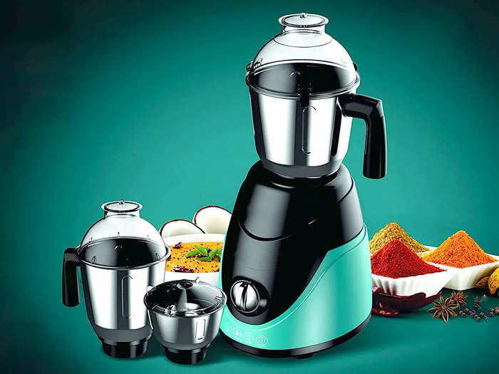 This Mixer Grinder also grinds hard spices finely, juice can be extracted in minutes.