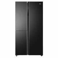 haier-side-by-side-628-litres-2-star-refrigerator-black-glass-hrt683kg