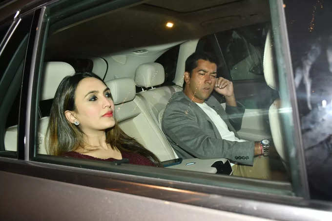 Rohit Dhawan with wife
