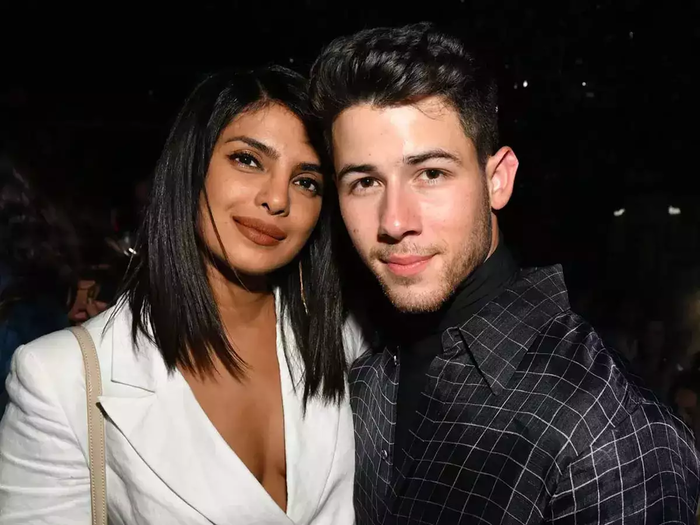 priyanka chopra looks hot in yellow crop shirt and skirt with nick jonas for easter lunch photos viral