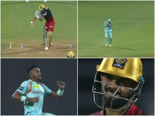 VIDEO: गेंदबाजों के छक्के छुड़ाने वाले विराट कोहली के चेहरे पर बेबसी, 5 साल बाद हुए गोल्डन डक 