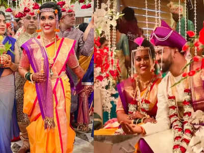 Indian Idol फेम सायली कांबले ने BF धवल संग रचाई शादी, महाराष्ट्रीयन शादी से कपल के Videos Viral 