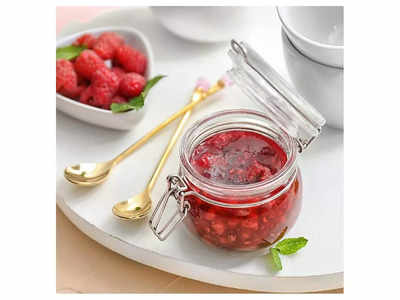 या हवाबंद glass jars for kitchen मुळे पदार्थ राहतील फ्रेश आणि किचन दिसेल सुंदर 
