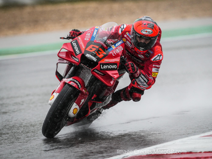 Moto GP Portugal Rain