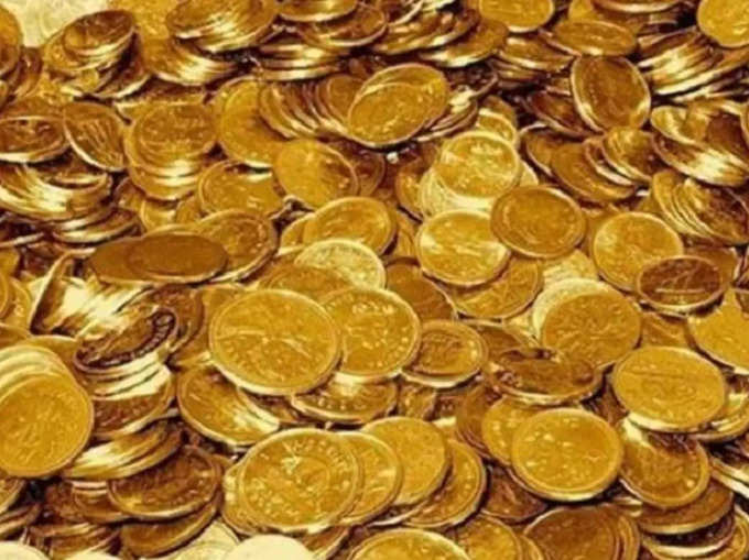 सोने के सिक्के को बेचना