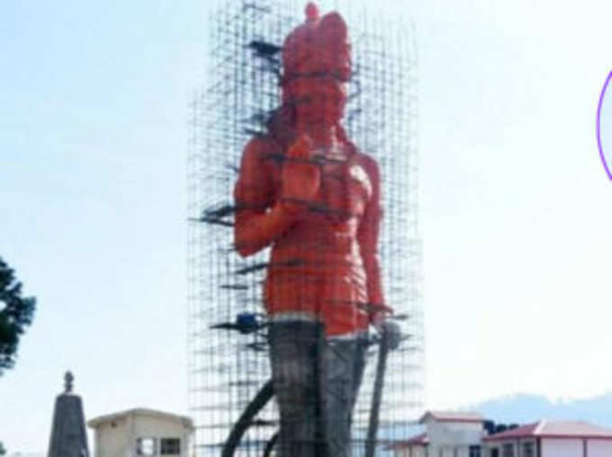 हिमाचल में बन रही है हनुमानजी की विशाल प्रतिमा