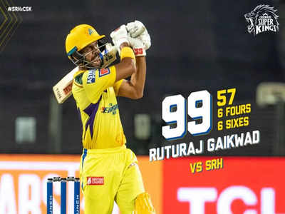 Ruturaj Gaikwad: 99 रन पर आउट होने के बावजूद सचिन तेंदुलकर के रिकॉर्ड की बराबरी कर गए गायकवाड़