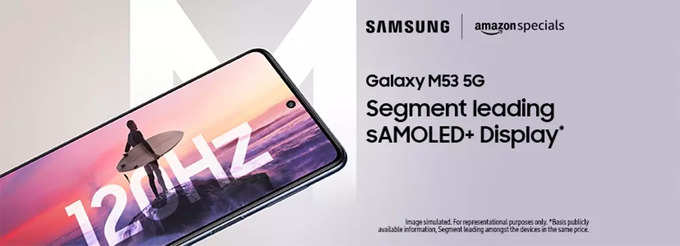 Samsung Galaxy M53 5G Display