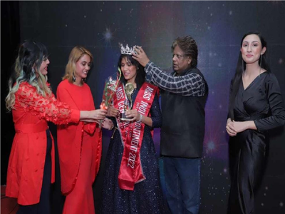 अजमेर की सपना ने दिल्ली में जीता ब्यूटी पीजेंट का खिताब, विदेश से आई मॉडल्स को भी दी शिकस्त 