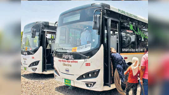 पर्यटकांची गर्दी वाढल्यामुळे दुप्पट ई-बस