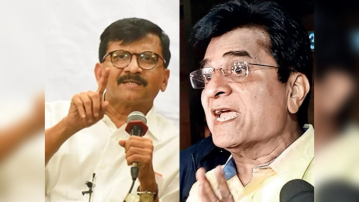 sanjay raut kirit somaiya