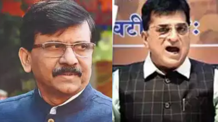 Sanjay Raut and Kirit Somaiya