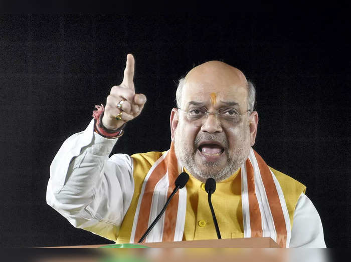 Union Home Minister Amit Shah .