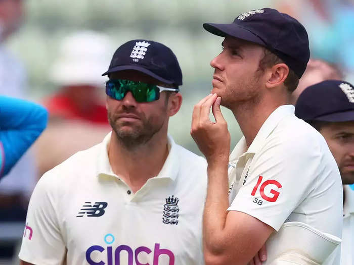 James Anderson and Stuart Broad 2022