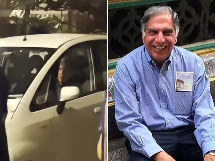 ratan tata arriving in his tata nano without bodyguards his simplicity win internet