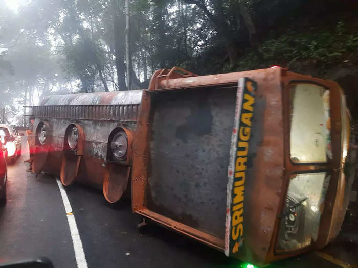 Thamarassery Churam Tanker Lorry Accident
