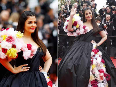Aishwarya Rai Bachchan ने Cannes 2022 में ढाया कहर, रेड कार्पेट पर ब्लैक गाउन में यूं बिखेरा जलवा 