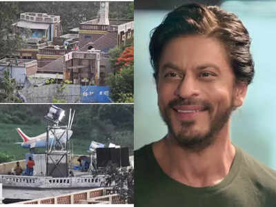 Shah Rukh Khan Movie Dunki: शाहरुख खान-राजकुमार हिरानी की फिल्म डंकी के सेट से सामने आई तस्वीरें, आपने देखी क्या? 