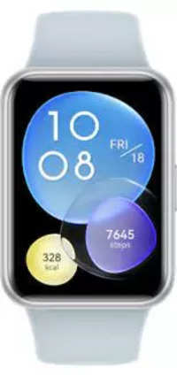 huawei watch fit 2 17 inch amoled isle blue smart watch