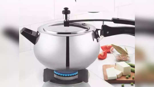 झटपट जेवण बनवण्यासाठी ट्राय करून बघा हे 5l pressure cooker, किंमत आहे अगदी कमी