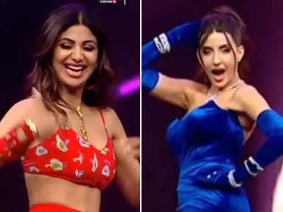 Dance Video: बाबू जी जरा धीरे चलो पर Shilpa Shetty और Nora Fatehi आईं आमने-सामने, लगाए ठुमके और उड़ाए होश 