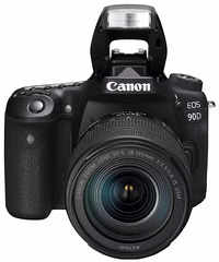 कैनन EOS 90D (EF-S 18-135mm f/3.5-f/5.6 IS USM Kit Lens) Digital SLR Camera