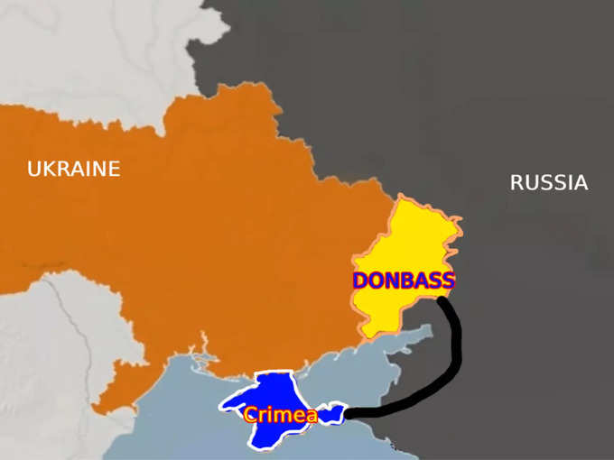 Russia's decisive victory in Ukraine! Ground corridor started for movement  between Donbass and Crimea