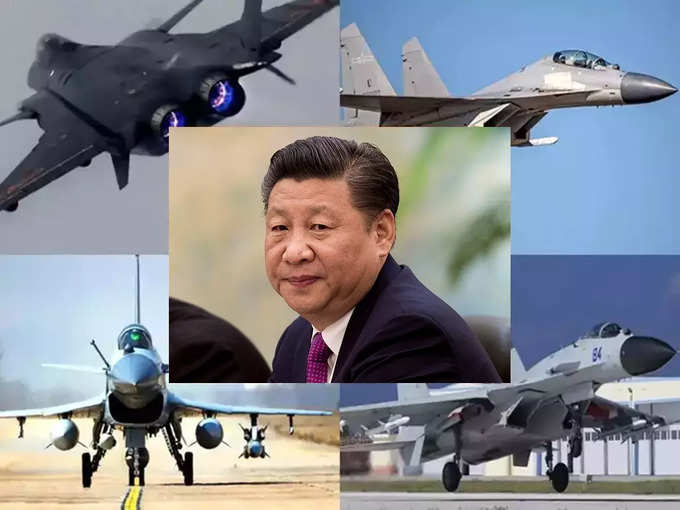 चीन के पास दुनिया की तीसरी सबसे बड़ी वायु सेना