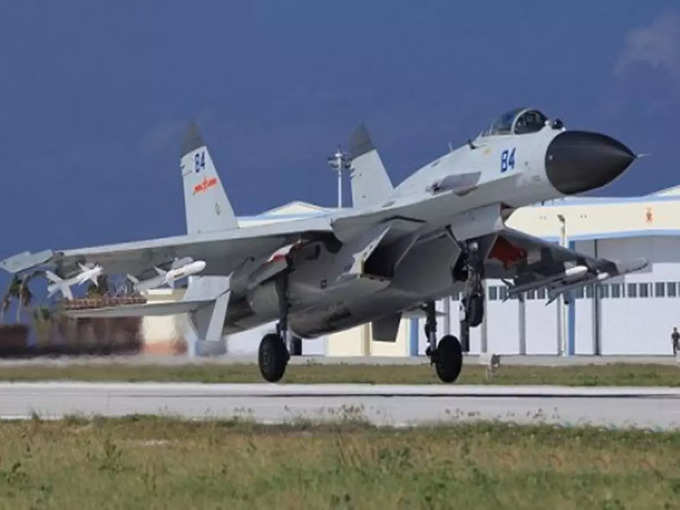 चीन ने रूस की Su-27 की कॉपी कर बनाया J-11