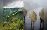 ३०० दिवस पाऊस सोबतीला ड्रायर आणि बांबूच्या छत्र्या..., असे राहतात जगातील सर्वाधिक पाऊस पडणाऱ्या गावातील लोक