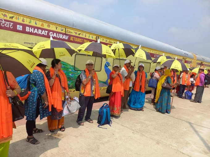 जनकपुर धाम पहुंची पहली श्री रामायण यात्रा ट्रेन