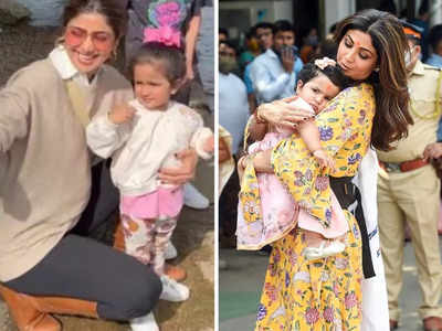 Video: Shilpa Shetty की बेटी ने बार-बार की अपनी मां की नकल, समीशा की क्यूट अदाएं देख फैंस ने लुटाया प्यार 