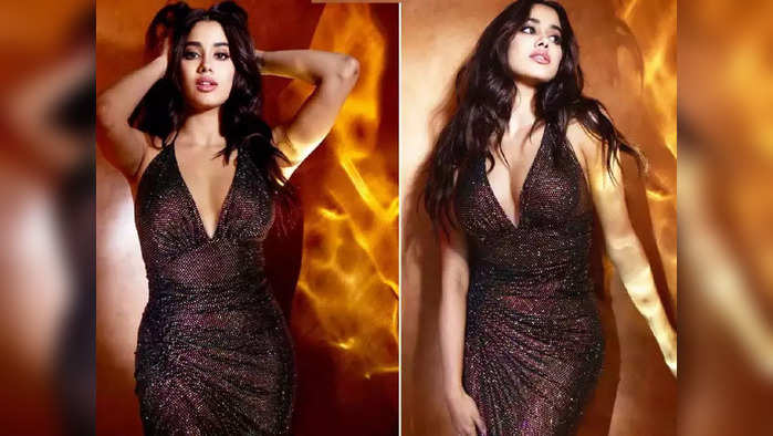 Janhvi Kapoor: बोल्ड मिनी स्कर्ट व नेटच्या टॉपधील जान्हवी कपूरला पाहून भर पावसात झालं वातावरण हॉट, फोटो बघून म्हणाल हे तर श्रीदेवीचंच प्रतिबिंब..!