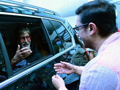 साउथ के बड़े-बड़े सितारों से मिलकर लौट रहे थे Amitabh Bachchan, कार के बाहर आमिर खान भी कर रहे थे इंतजार 