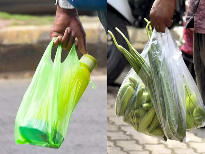 Single Use Plastic Ban: प्लास्टिक बैन का पहला दिन... न किसी ने रोका, न किसी ने टोका - first day of single use plastic ban in delhi reality check - Navbharat Times