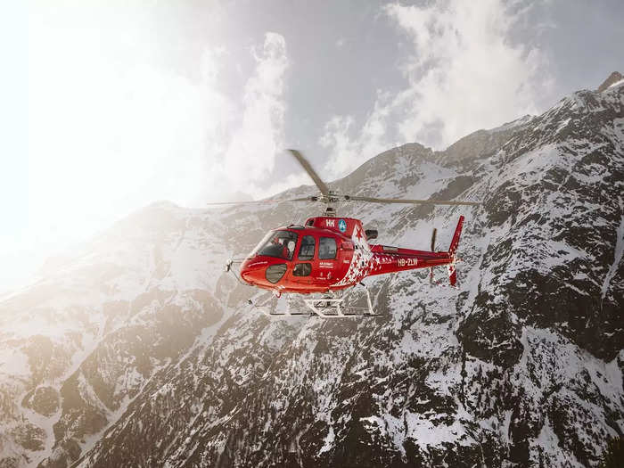 you can now fly across ladakh with the help of helicopter