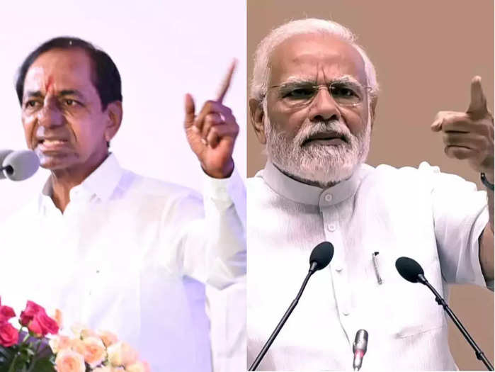 Telangana CM KCR and PM Modi