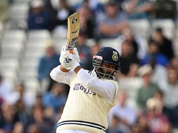 Rishabh Pant batting in 5th test vs england