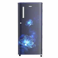 whirlpool single door 190 litres 3 star refrigerator sapphire radiance wde 205 cls plus 3s sapphire radiance