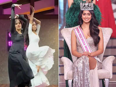 Sini Shetty Dance Video: मिस इंडिया 2022 सिनी शेट्टी का डांस वीडियो वायरल, नैनोंवाले ने सॉन्ग पर दिखाए सेंशुअस मूव्स 