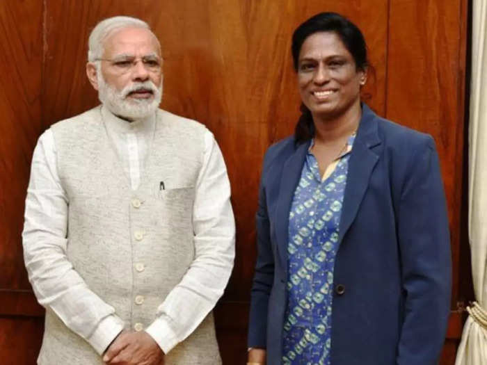 PM नरेंद्र मोदी और पीटी उषा