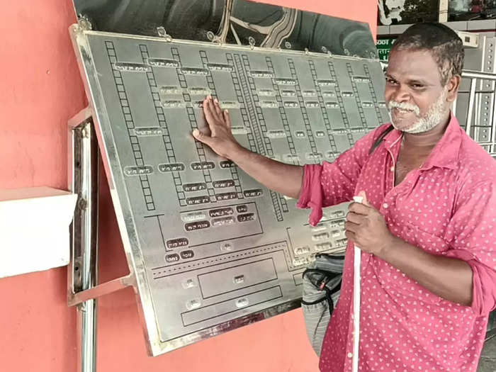 Southern Railway introduces Braille navigation maps