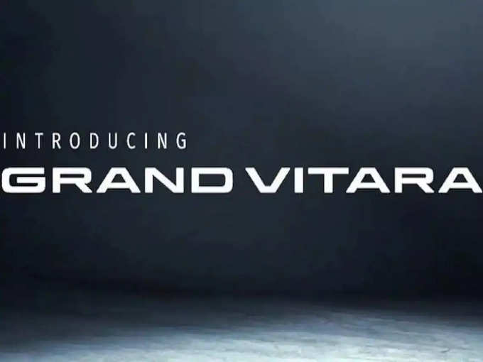 Maruti Grand Vitara SUV Booking Unveil 1