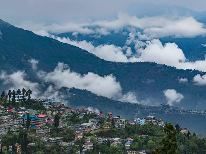 Darjeeling in monsoon season
