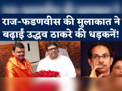 Fadnavis Meets Raj Thackeray: मुंबई में राज ठाकरे के घर पहुंचे फडणवीस, MNS को मंत्री पद का दिया ऑफर! 