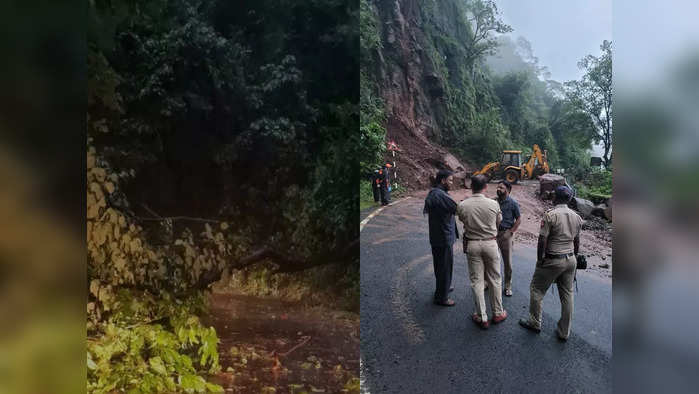 कोकणसाठी मोठी अपडेट; करूळ घाटात दरड, तर आंबोली घाटात झाड कोसळले