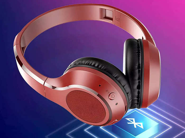 over ear wireless headphones with mic